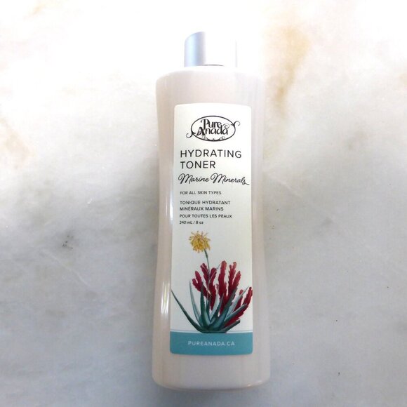 New! Pure Anada Marine Mineral Toner, Spray Mist, Hydrating Vegan All Skin Types - Picture 1 of 8
